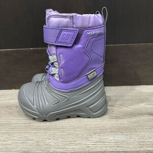 Merrell Kids' Boots in Purple and Gray